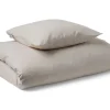 Bettwäsche – Baby (70x100cm) Warm Gray