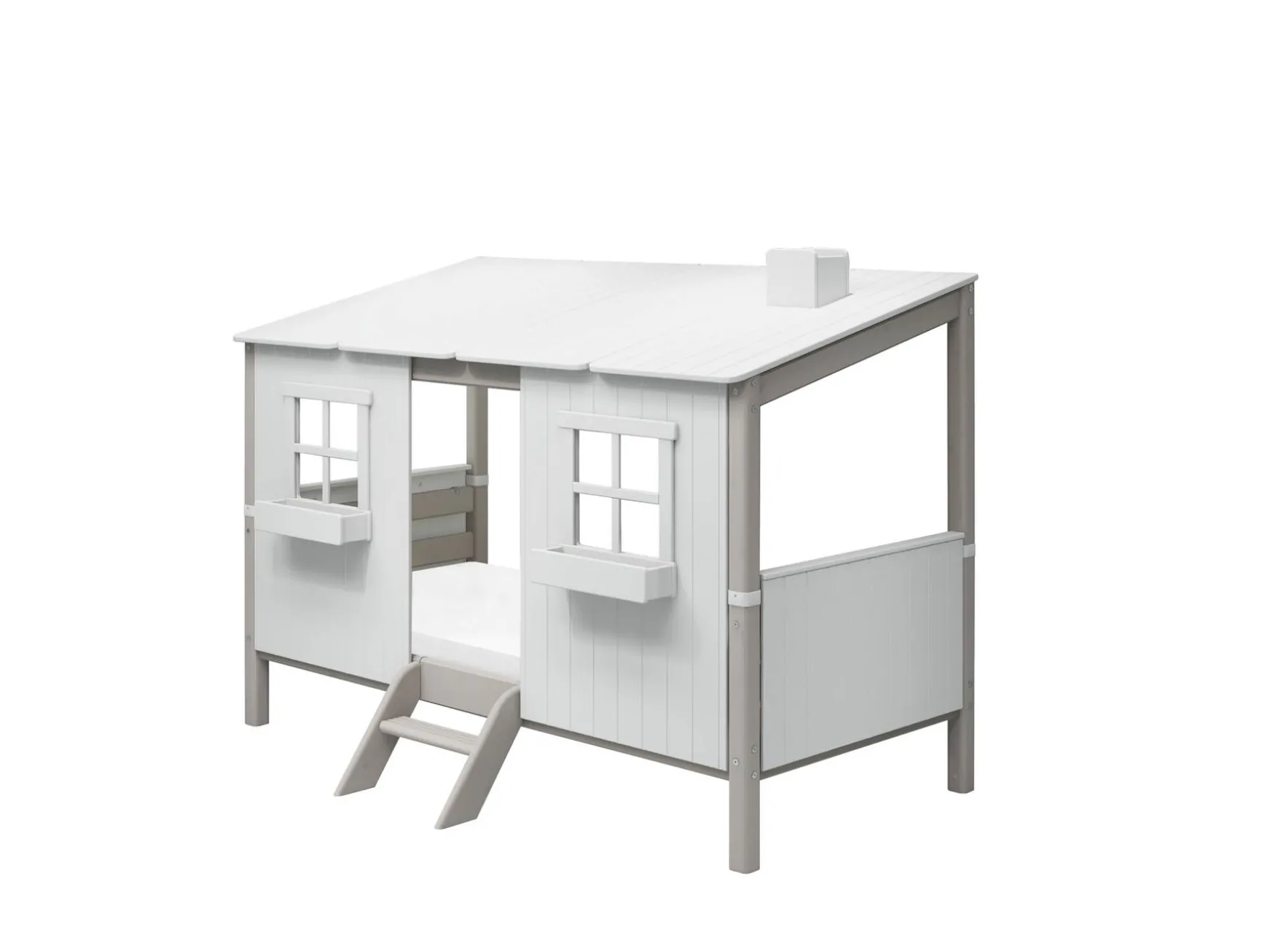 Einzelbett mit Classic-Haus