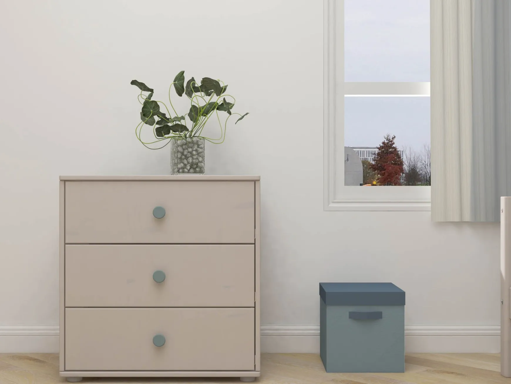 Kommode mit 3 Schubladen