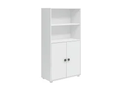 Midi Bücherregal, 2 Türen