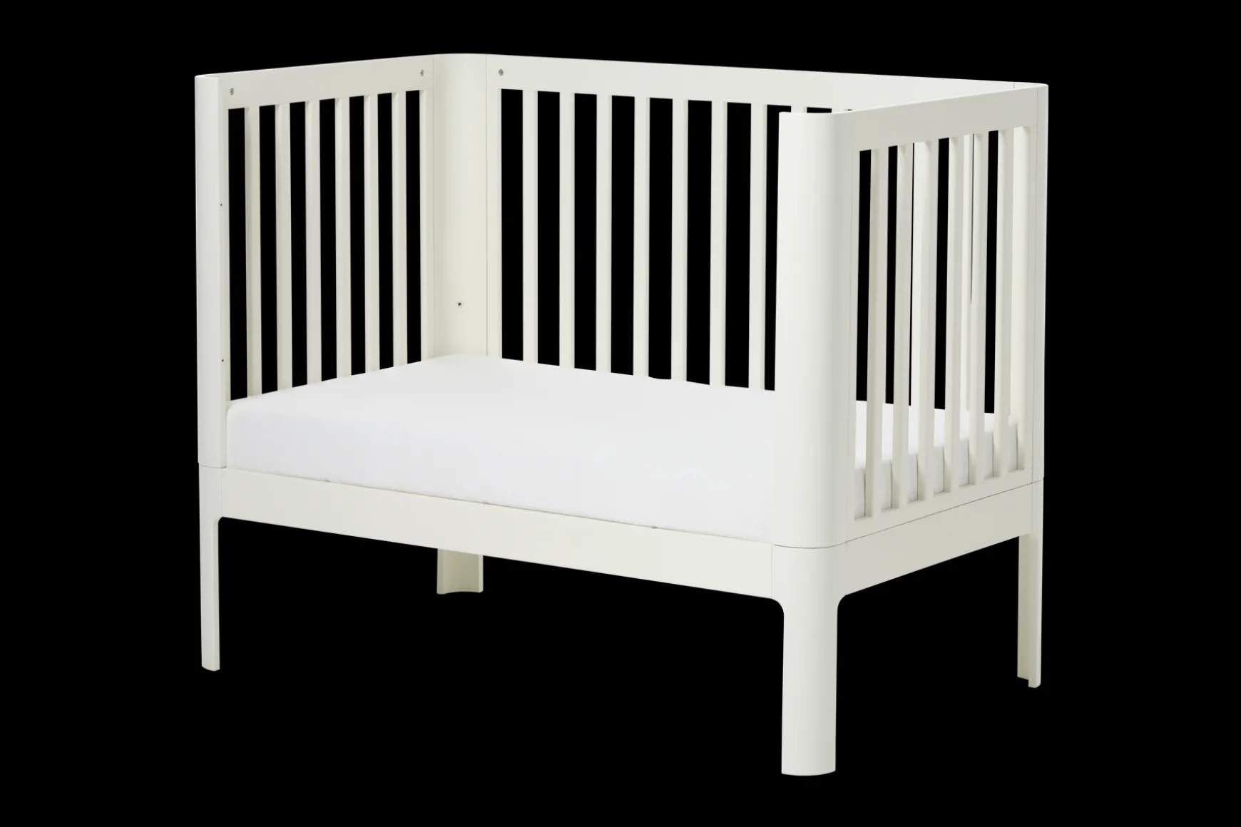 NOVA Babybett, Cream, 120x70 cm