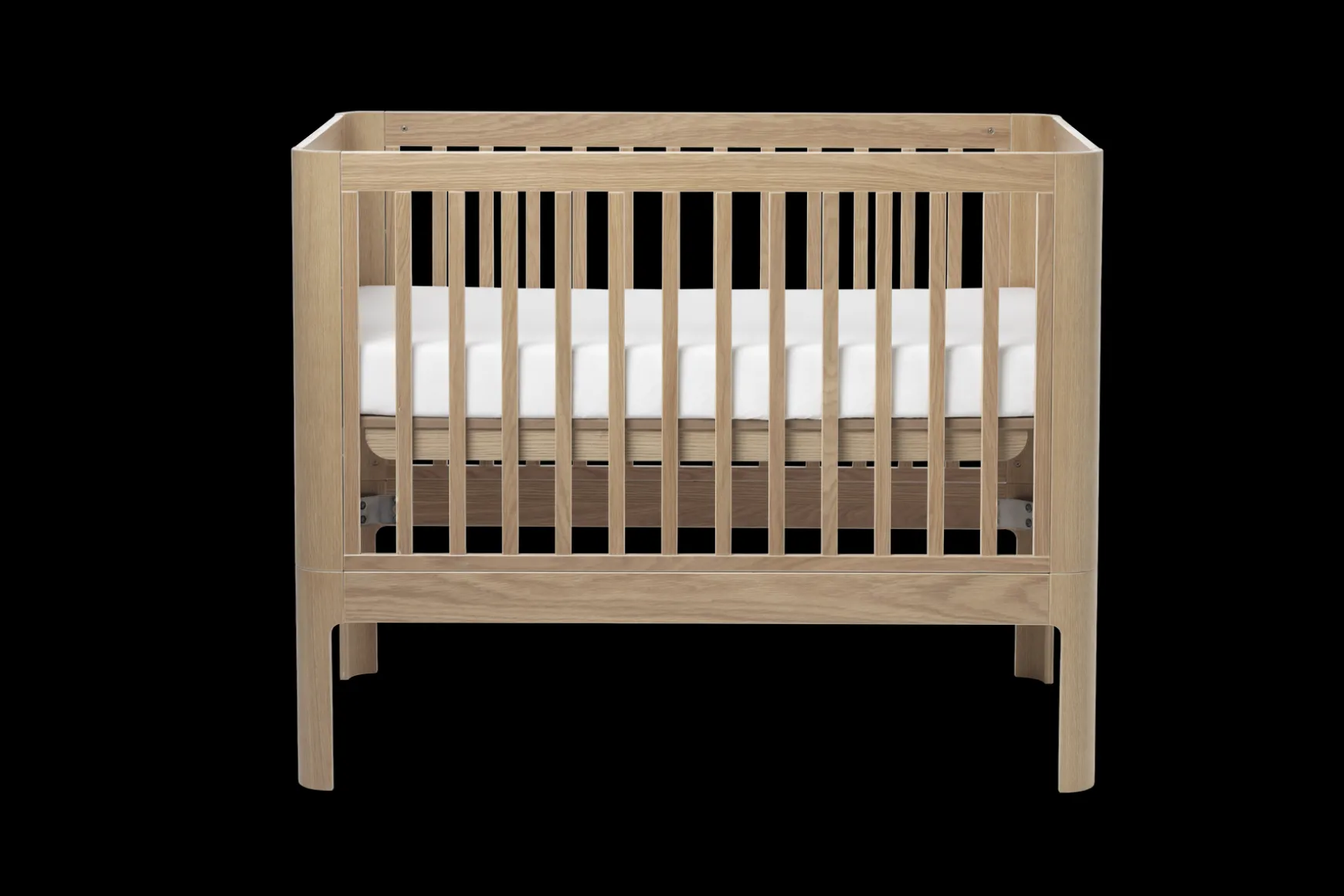 NOVA Babybett, Oak, 120x70 cm
