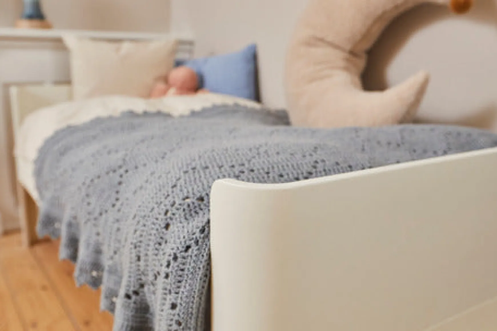 NOVA Juniorbett, Cream, 150x70 cm