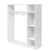 Offener Kleiderschrank
