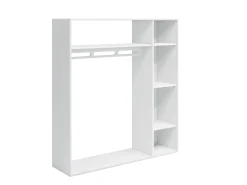 Offener Kleiderschrank