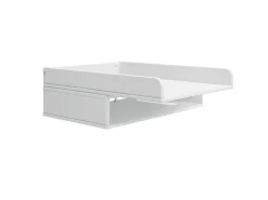 ROOMIE Wickeltisch, MDF, White