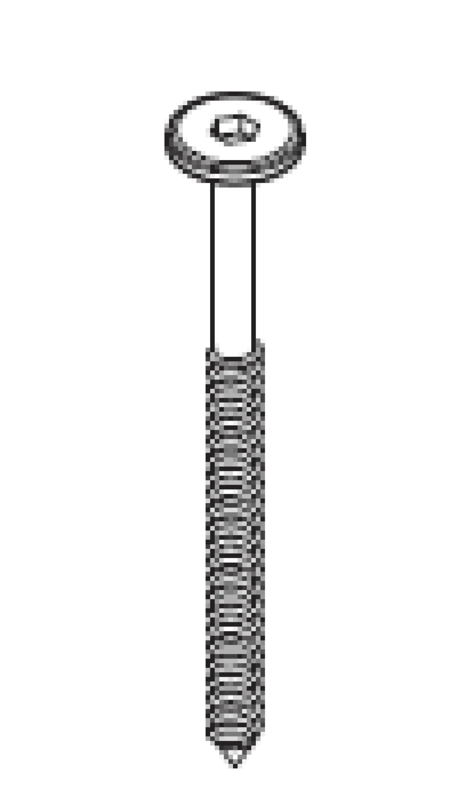 Threaded screw