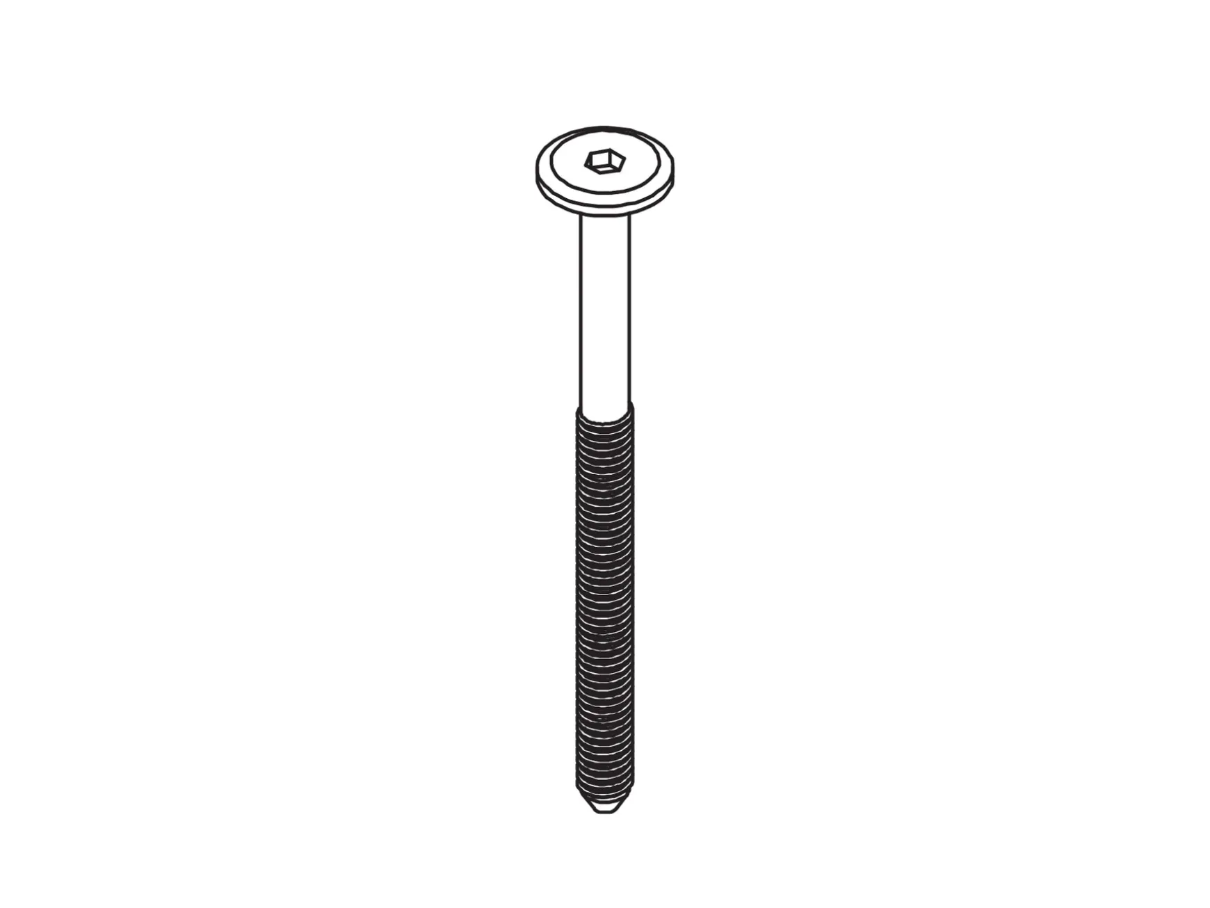 Threaded Screw – bag of 20 pieces